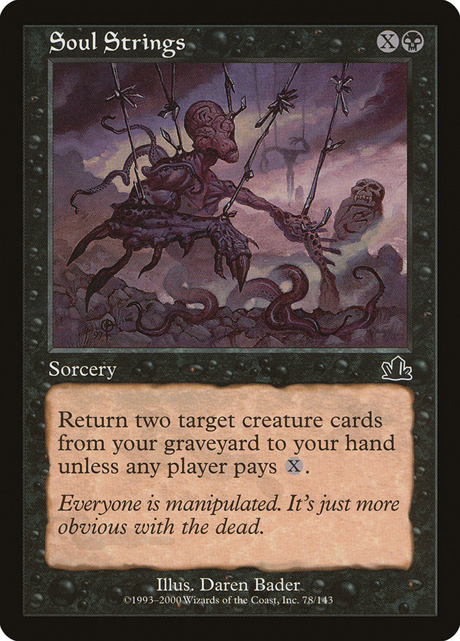 Soul Strings [Prophecy] MTG Single Magic: The Gathering | Red Claw Gaming
