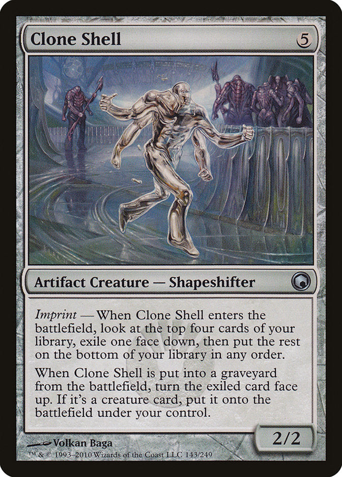 Clone Shell [Scars of Mirrodin] MTG Single Magic: The Gathering | Red Claw Gaming