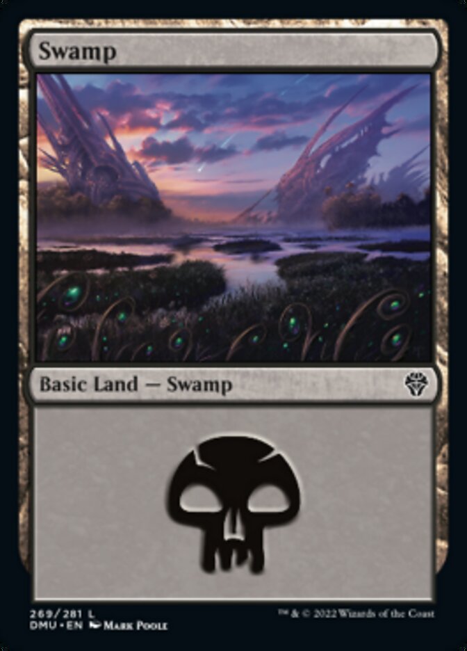 Swamp (269) [Dominaria United] MTG Single Magic: The Gathering | Red Claw Gaming