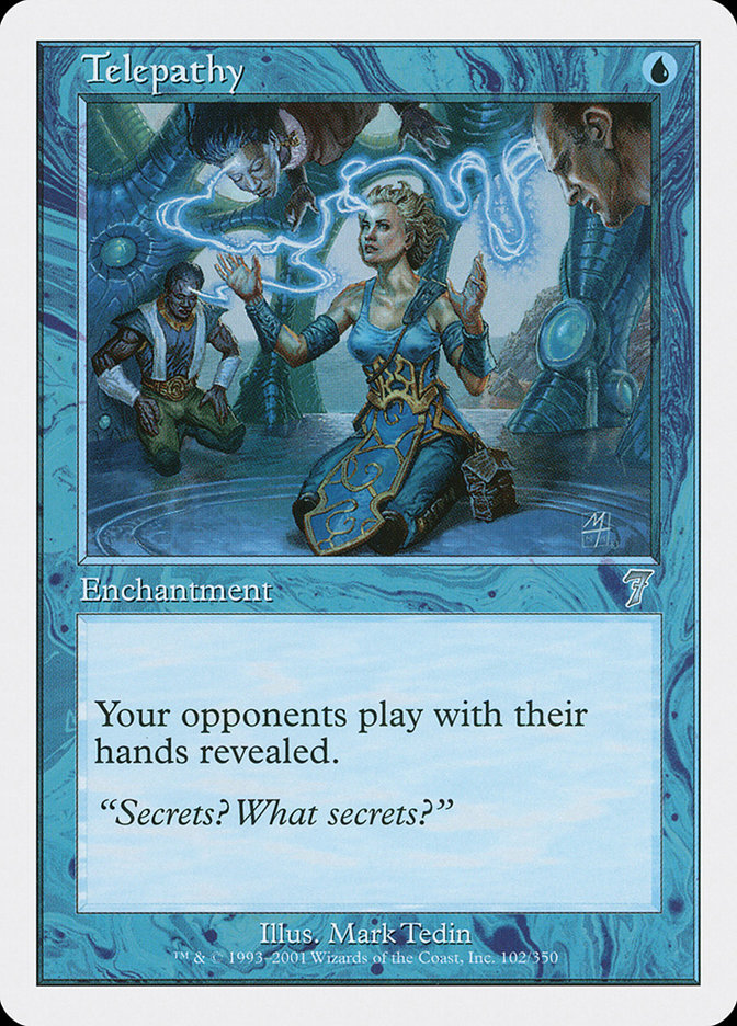 Telepathy [Seventh Edition] MTG Single Magic: The Gathering | Red Claw Gaming