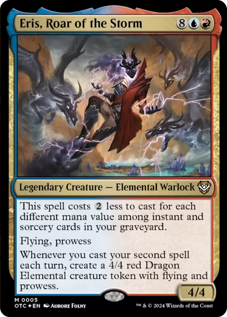 Eris, Roar of the Storm [Outlaws of Thunder Junction Commander] MTG Single Magic: The Gathering | Red Claw Gaming
