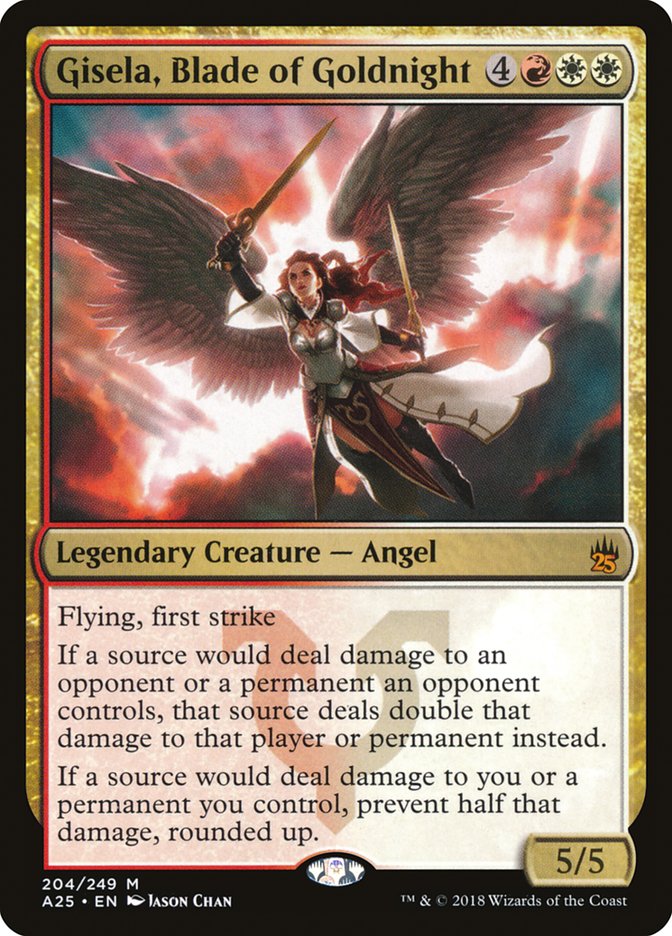 Gisela, Blade of Goldnight [Masters 25] MTG Single Magic: The Gathering | Red Claw Gaming