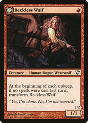 Reckless Waif // Merciless Predator [Innistrad] MTG Single Magic: The Gathering | Red Claw Gaming