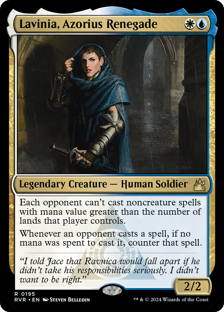 Lavinia, Azorius Renegade [Ravnica Remastered] MTG Single Magic: The Gathering | Red Claw Gaming