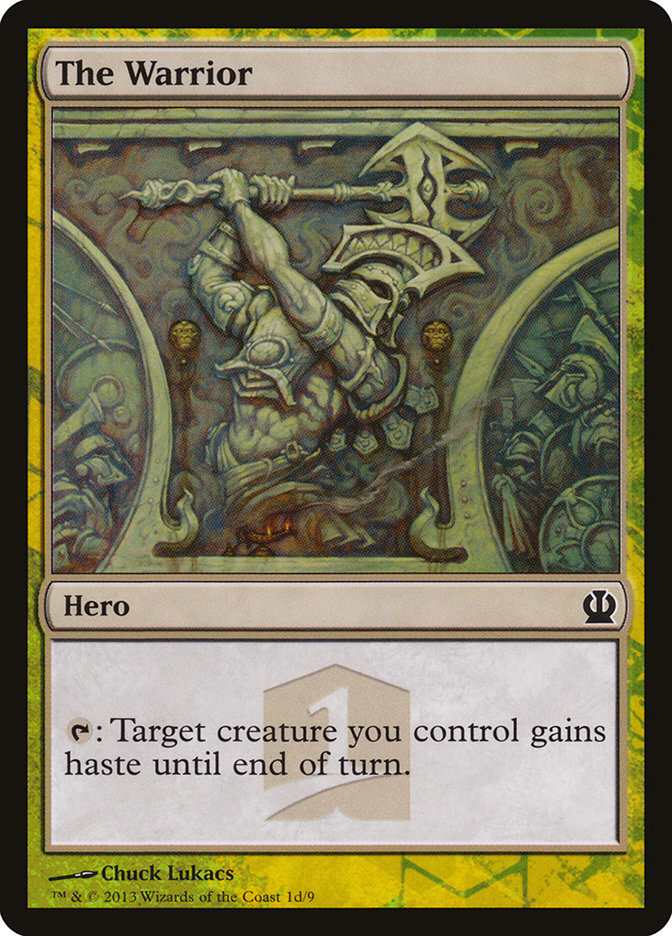 The Warrior [Theros Hero's Path] MTG Single Magic: The Gathering | Red Claw Gaming