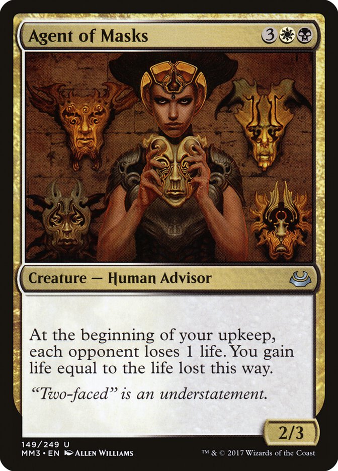 Agent of Masks [Modern Masters 2017] MTG Single Magic: The Gathering | Red Claw Gaming