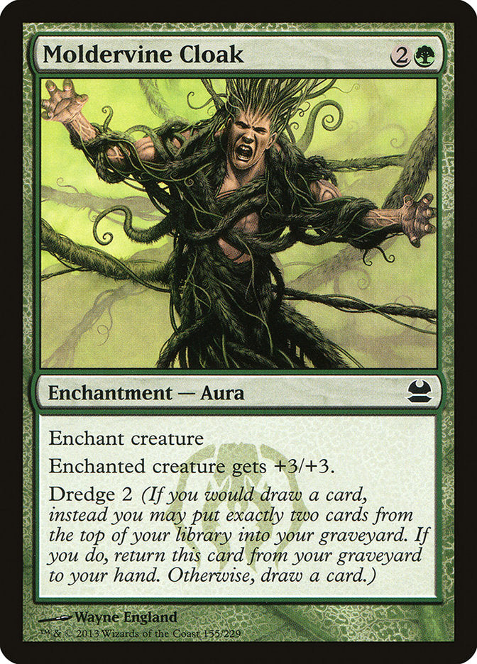 Moldervine Cloak [Modern Masters] MTG Single Magic: The Gathering | Red Claw Gaming