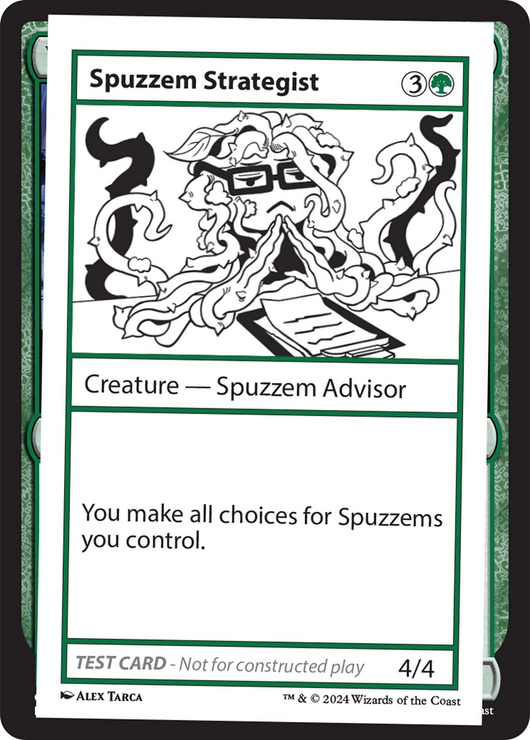 Spuzzem Strategist [Mystery Booster 2 Playtest Cards] MTG Single Magic: The Gathering | Red Claw Gaming