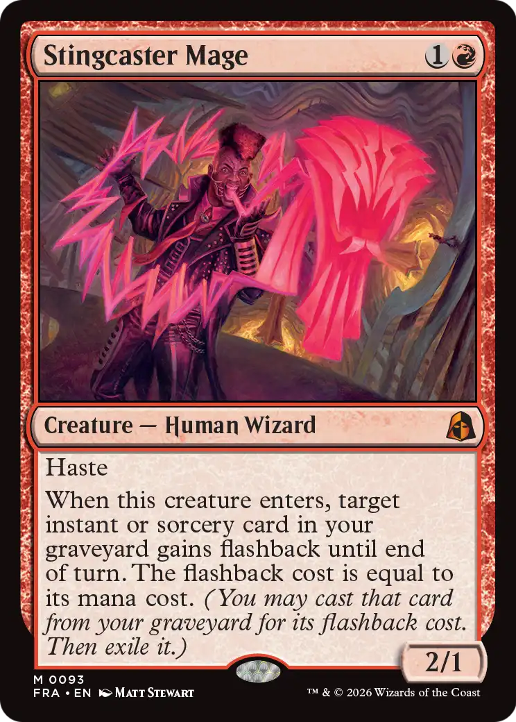 Stingcaster Mage [Reality Fracture] | Red Claw Gaming