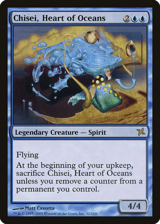 Chisei, Heart of Oceans [Betrayers of Kamigawa] MTG Single Magic: The Gathering | Red Claw Gaming