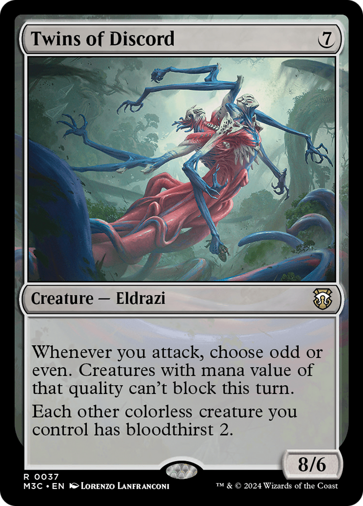 Twins of Discord [Modern Horizons 3 Commander] MTG Single Magic: The Gathering | Red Claw Gaming