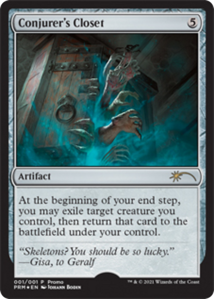 Conjurer's Closet [Wizards Play Network 2021] MTG Single Magic: The Gathering | Red Claw Gaming