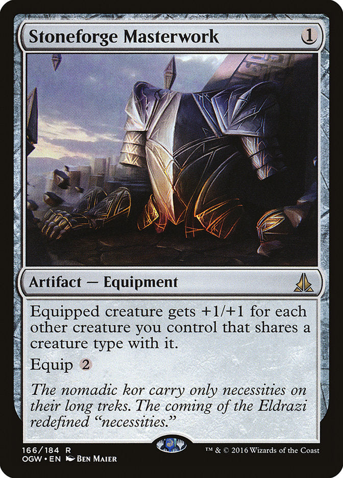 Stoneforge Masterwork [Oath of the Gatewatch] MTG Single Magic: The Gathering | Red Claw Gaming