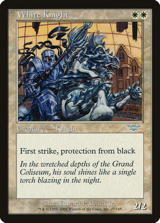White Knight [Legions] MTG Single Magic: The Gathering | Red Claw Gaming