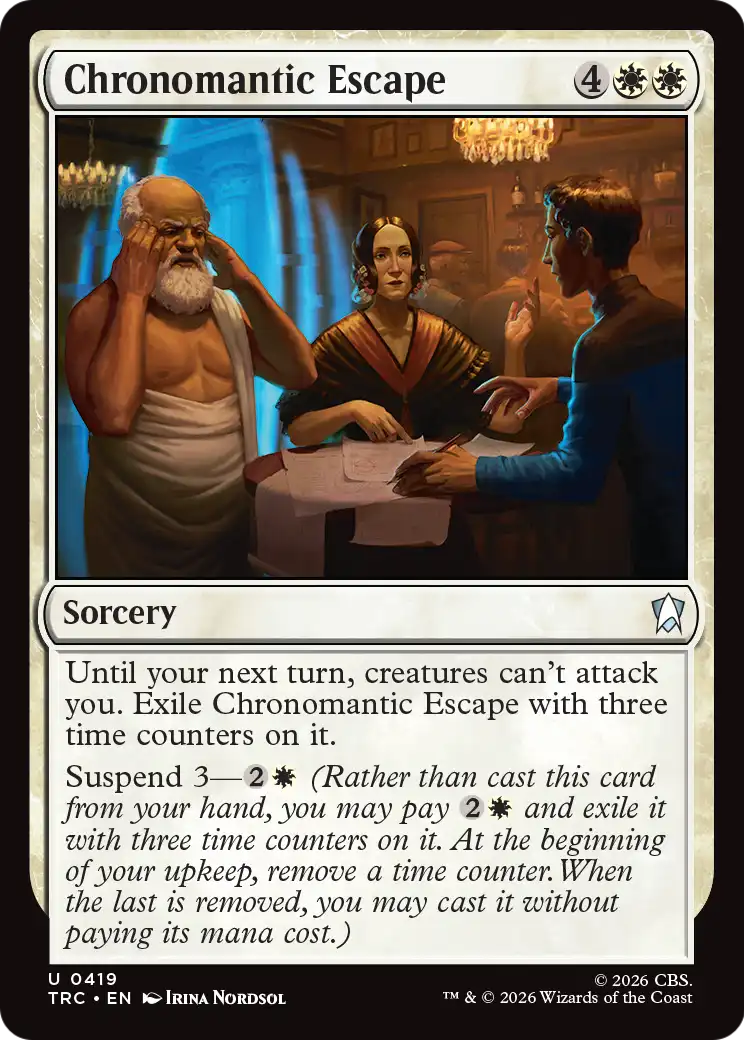 Chronomantic Escape [Star Trek Commander] MTG Single Magic: The Gathering | Red Claw Gaming