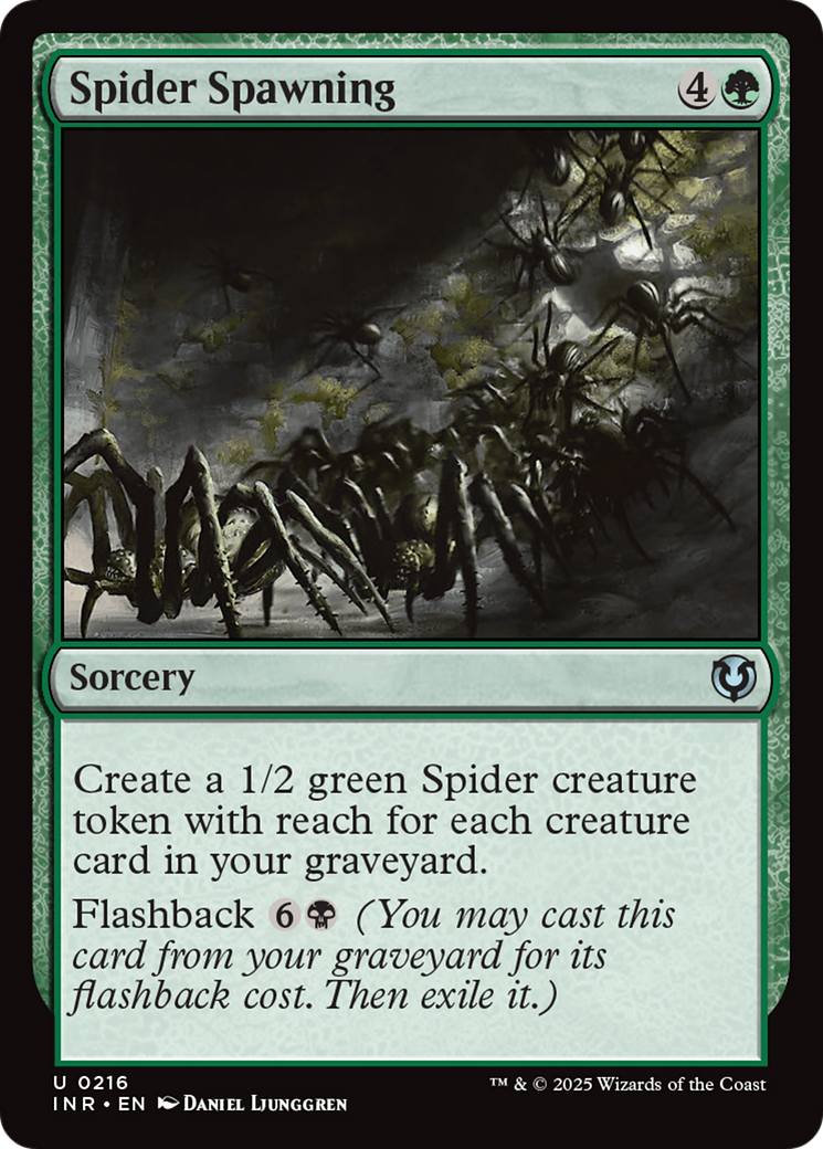 Spider Spawning [Innistrad Remastered] MTG Single Magic: The Gathering | Red Claw Gaming