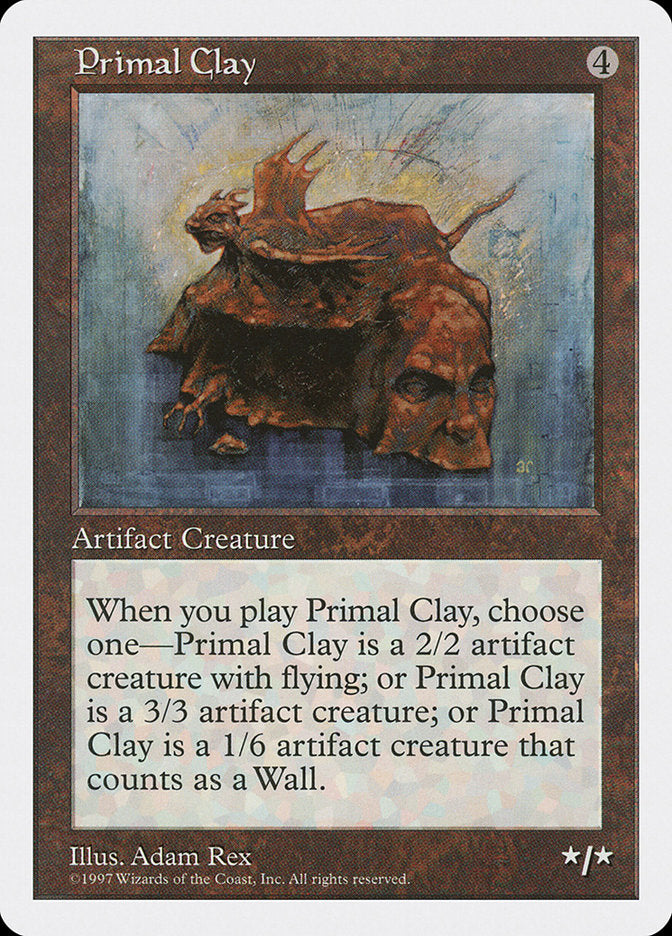 Primal Clay [Fifth Edition] MTG Single Magic: The Gathering | Red Claw Gaming