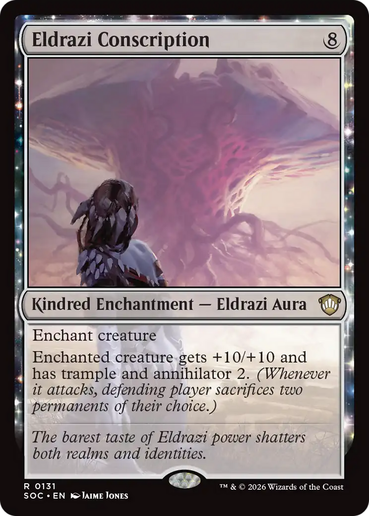 Eldrazi Conscription [Secrets of Strixhaven Commander] MTG Single Magic: The Gathering | Red Claw Gaming