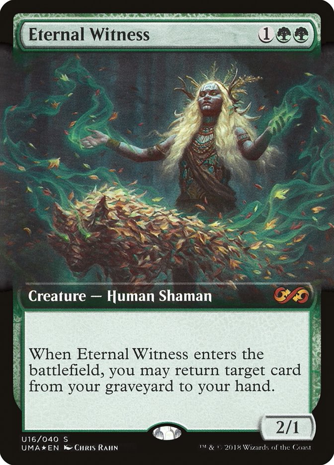 Eternal Witness (Topper) [Ultimate Masters Box Topper] MTG Single Magic: The Gathering | Red Claw Gaming