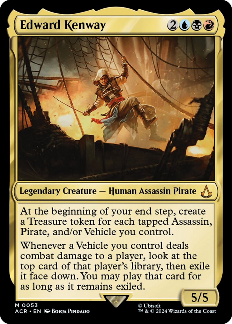 Edward Kenway [Assassin's Creed] MTG Single Magic: The Gathering | Red Claw Gaming
