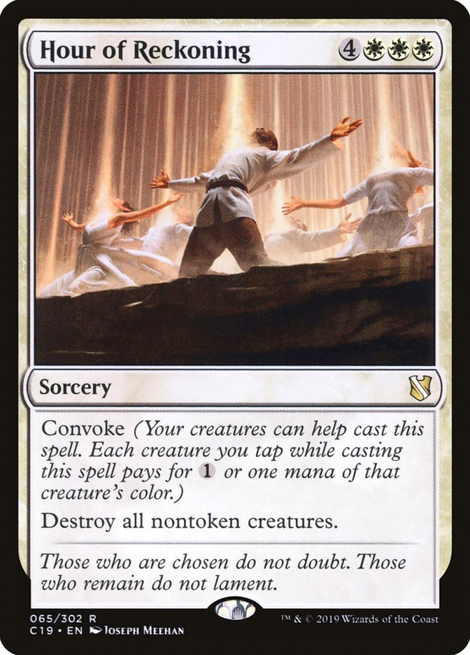 Hour of Reckoning [Commander 2019] MTG Single Magic: The Gathering | Red Claw Gaming