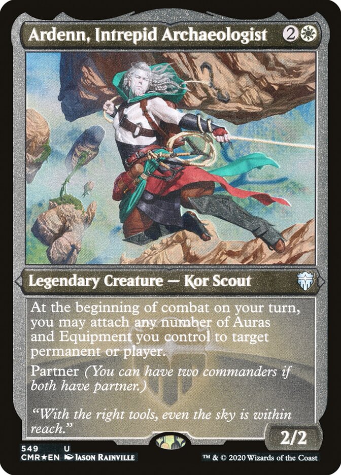 Ardenn, Intrepid Archaeologist (Etched) [Commander Legends] MTG Single Magic: The Gathering | Red Claw Gaming