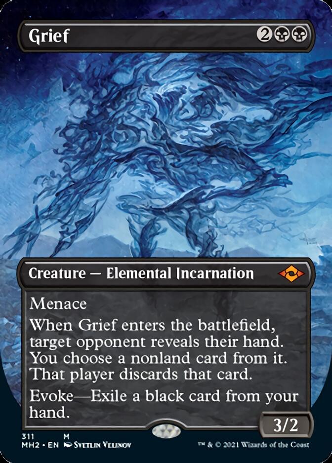 Grief (Borderless Alternate Art) [Modern Horizons 2] MTG Single Magic: The Gathering | Red Claw Gaming