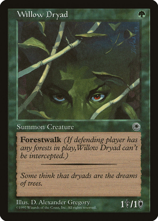 Willow Dryad [Portal] MTG Single Magic: The Gathering | Red Claw Gaming