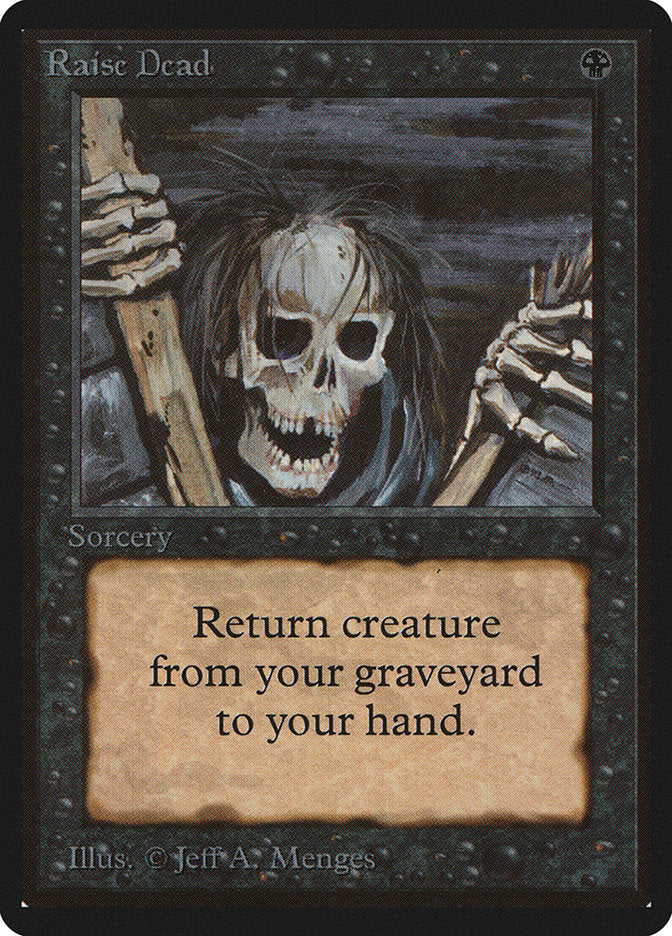 Raise Dead [Beta Edition] MTG Single Magic: The Gathering | Red Claw Gaming