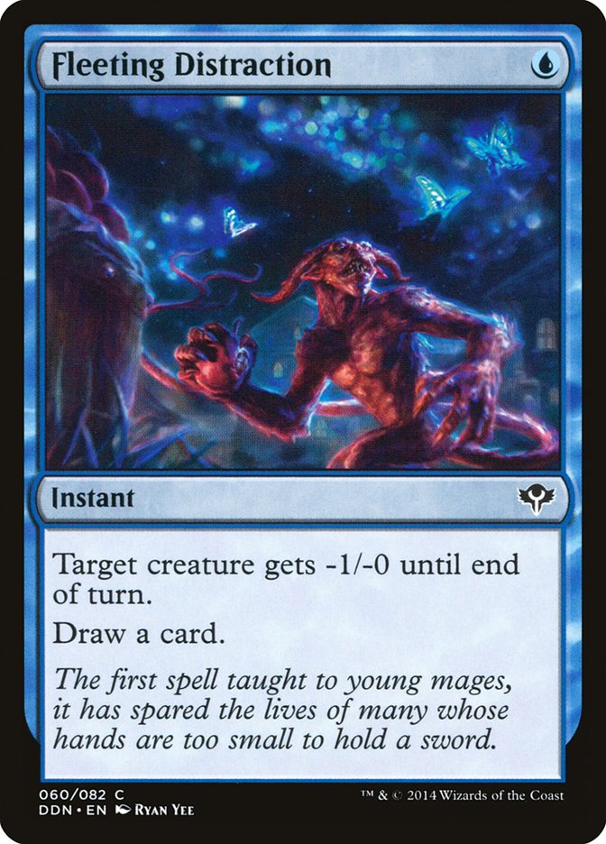 Fleeting Distraction [Duel Decks: Speed vs. Cunning] MTG Single Magic: The Gathering | Red Claw Gaming