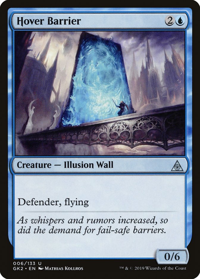 Hover Barrier [Ravnica Allegiance Guild Kit] MTG Single Magic: The Gathering | Red Claw Gaming