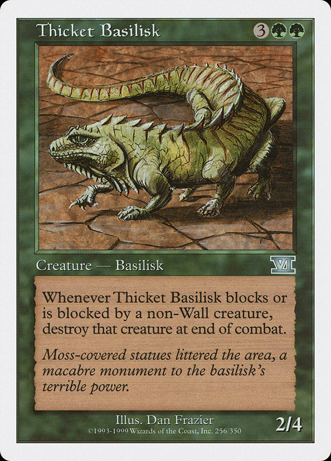 Thicket Basilisk [Classic Sixth Edition] MTG Single Magic: The Gathering | Red Claw Gaming