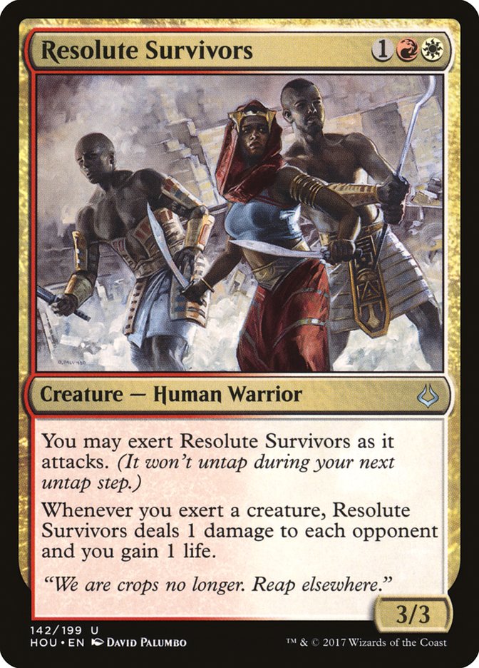 Resolute Survivors [Hour of Devastation] MTG Single Magic: The Gathering | Red Claw Gaming