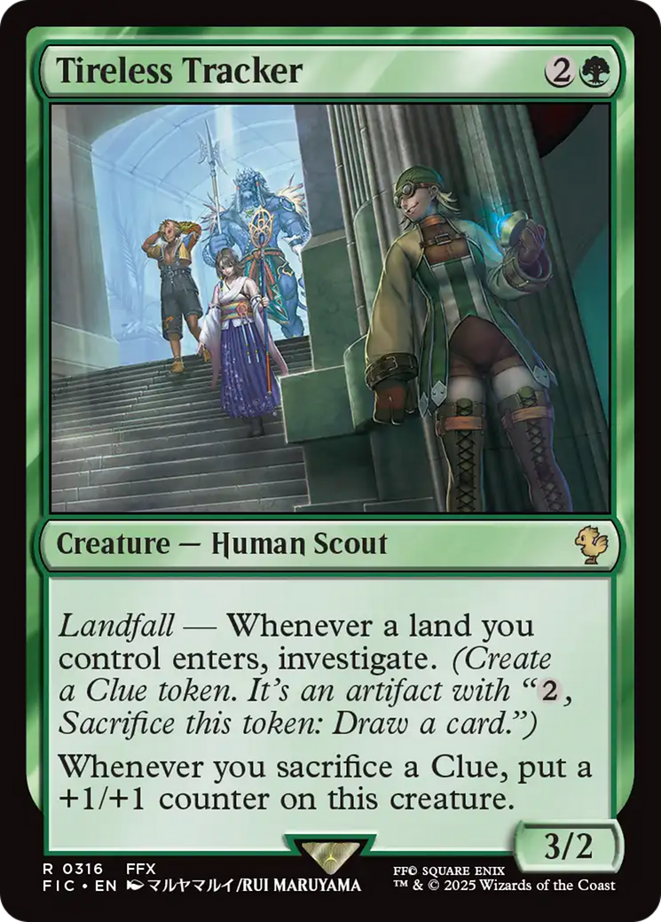 Tireless Tracker [FINAL FANTASY Commander] MTG Single Magic: The Gathering | Red Claw Gaming