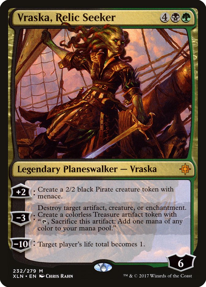 Vraska, Relic Seeker [Ixalan] MTG Single Magic: The Gathering | Red Claw Gaming
