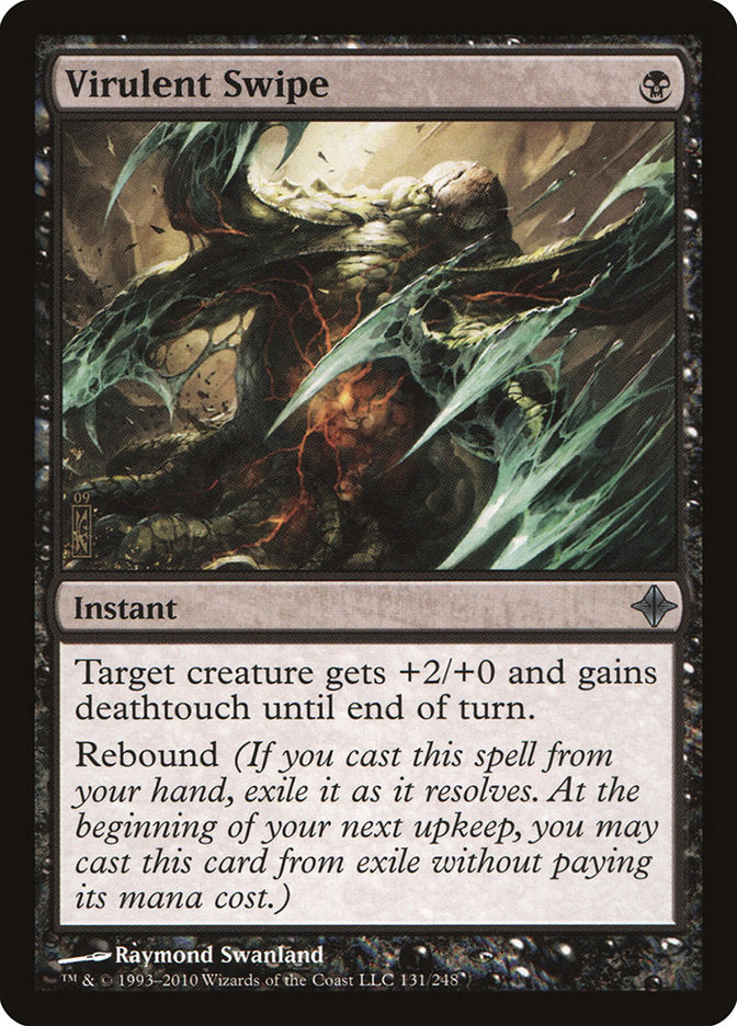 Virulent Swipe [Rise of the Eldrazi] MTG Single Magic: The Gathering | Red Claw Gaming