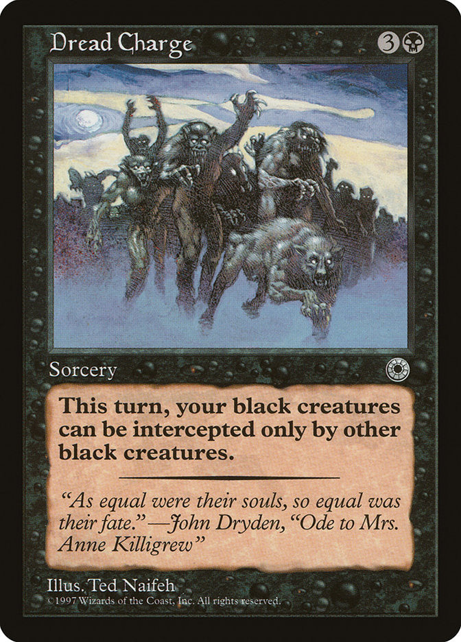 Dread Charge [Portal] MTG Single Magic: The Gathering | Red Claw Gaming
