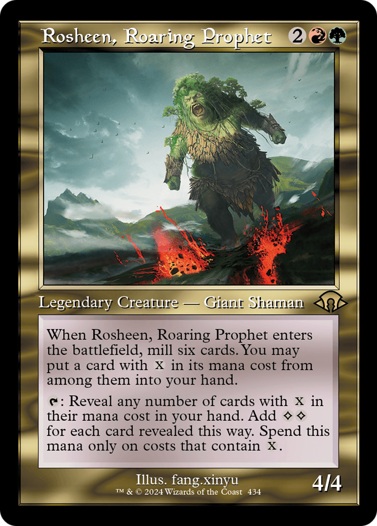 Rosheen, Roaring Prophet (Retro) [Modern Horizons 3] MTG Single Magic: The Gathering | Red Claw Gaming