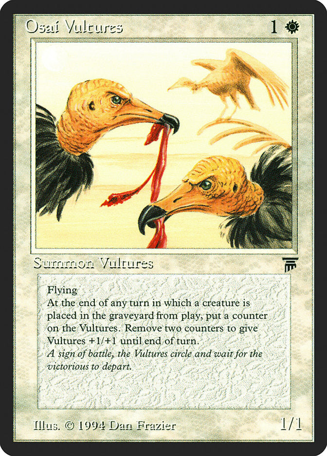 Osai Vultures [Legends] MTG Single Magic: The Gathering | Red Claw Gaming