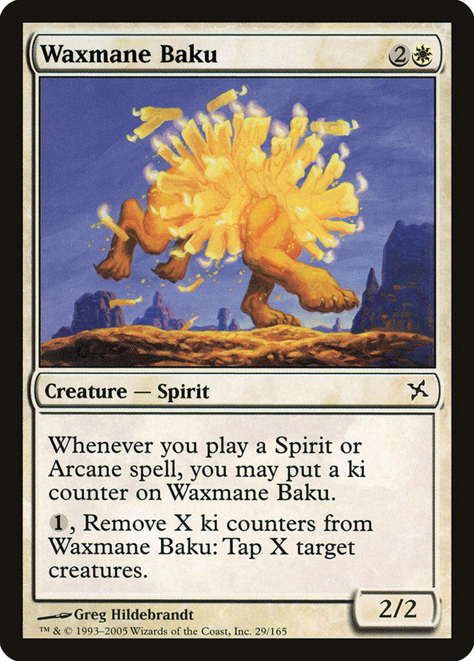 Waxmane Baku [Betrayers of Kamigawa] MTG Single Magic: The Gathering | Red Claw Gaming