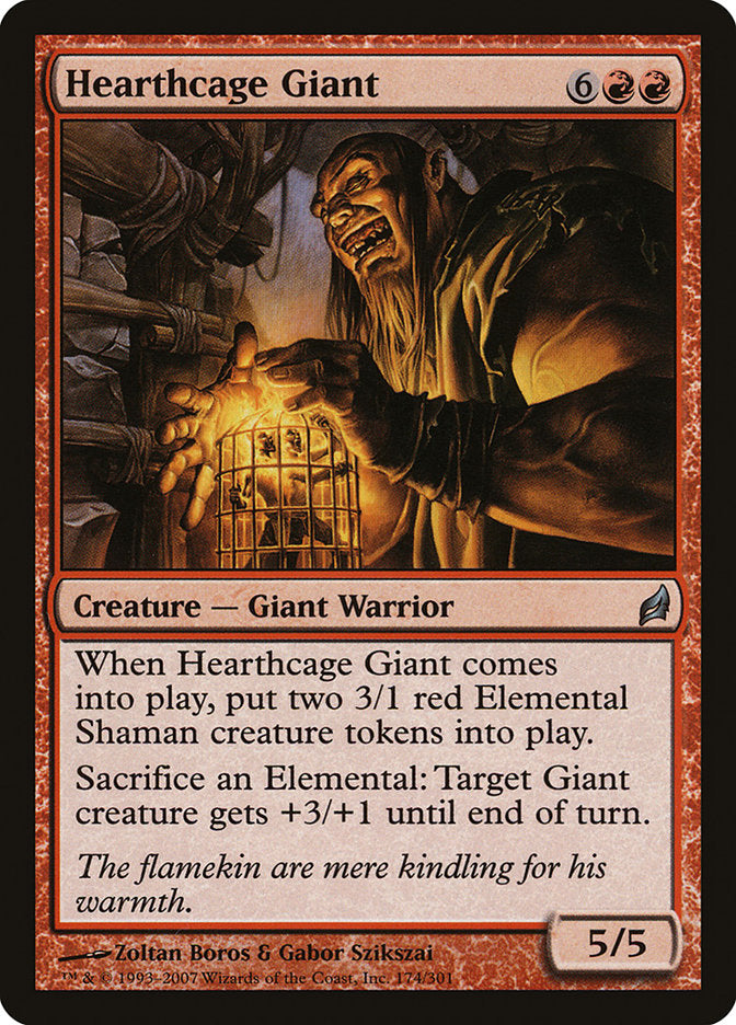 Hearthcage Giant [Lorwyn] MTG Single Magic: The Gathering | Red Claw Gaming