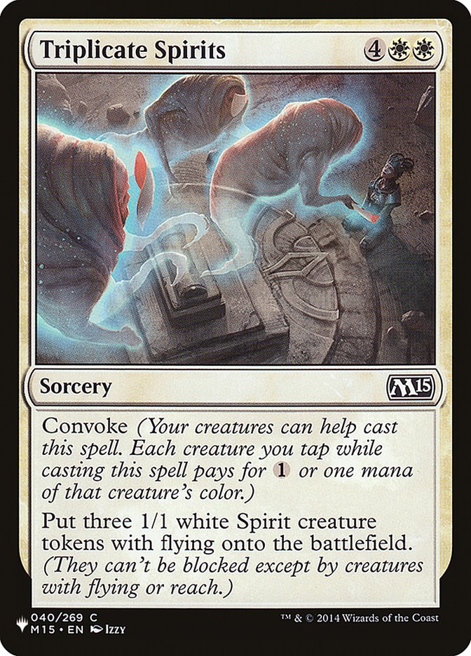 Triplicate Spirits [The List] MTG Single Magic: The Gathering | Red Claw Gaming