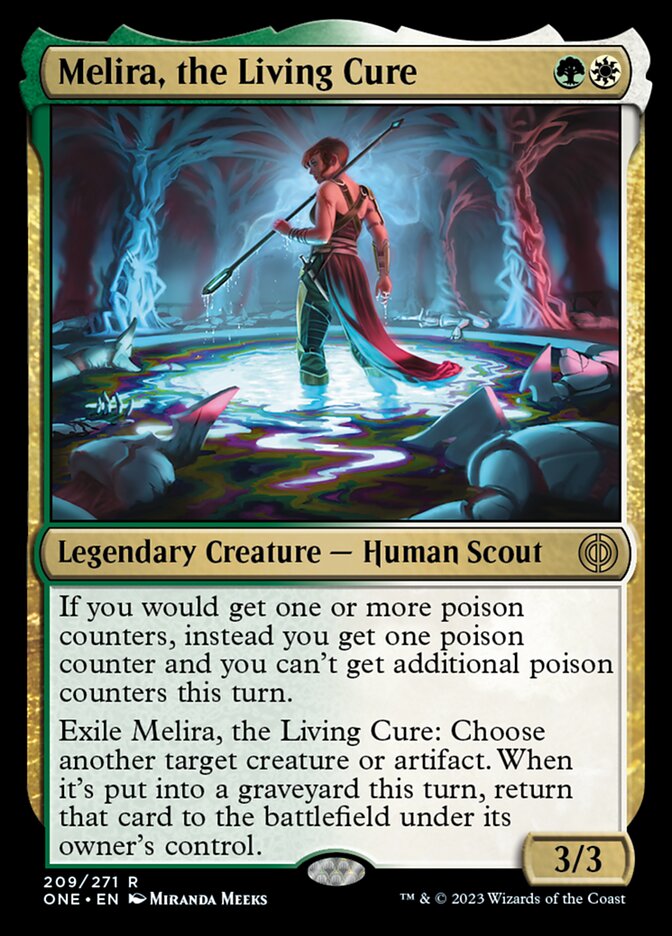 Melira, the Living Cure [Phyrexia: All Will Be One] MTG Single Magic: The Gathering | Red Claw Gaming