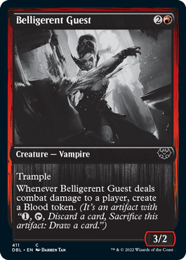 Belligerent Guest [Innistrad: Double Feature] MTG Single Magic: The Gathering | Red Claw Gaming