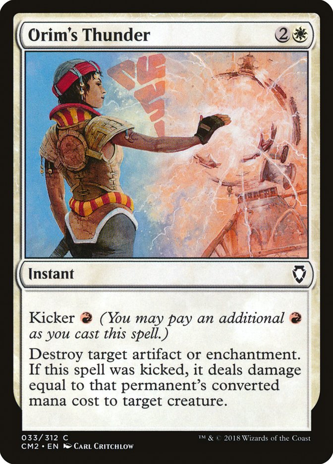 Orim's Thunder [Commander Anthology Volume II] MTG Single Magic: The Gathering | Red Claw Gaming
