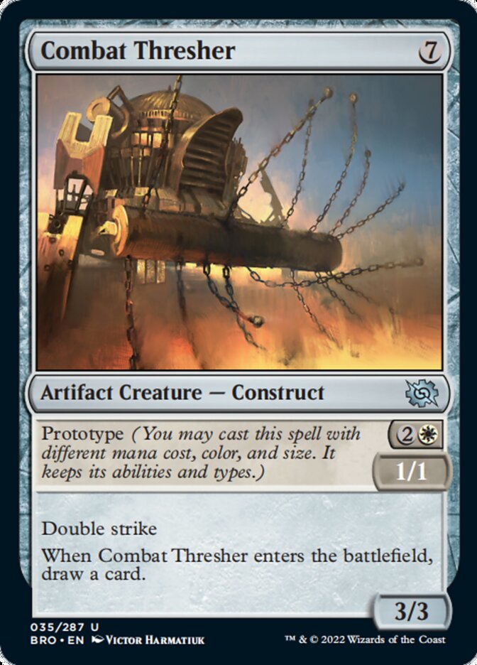 Combat Thresher [The Brothers' War] MTG Single Magic: The Gathering | Red Claw Gaming