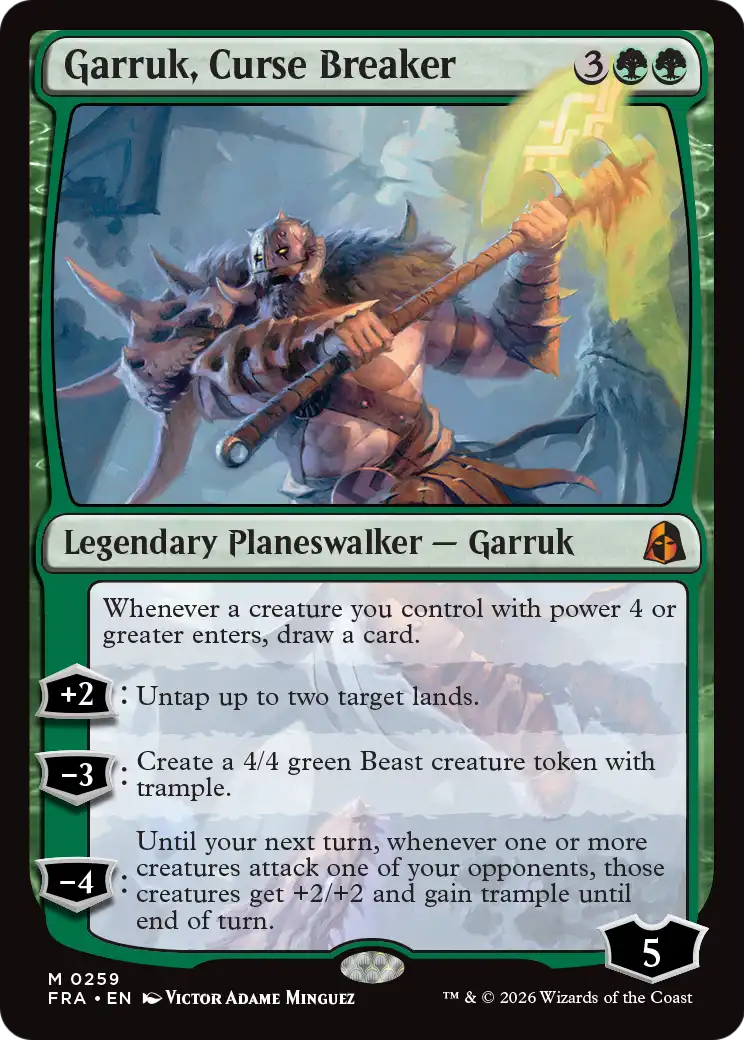 Garruk, Curse Breaker [Reality Fracture] | Red Claw Gaming