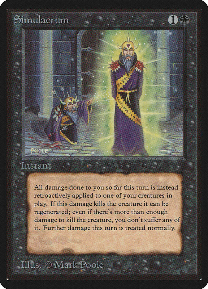 Simulacrum [Beta Edition] MTG Single Magic: The Gathering | Red Claw Gaming