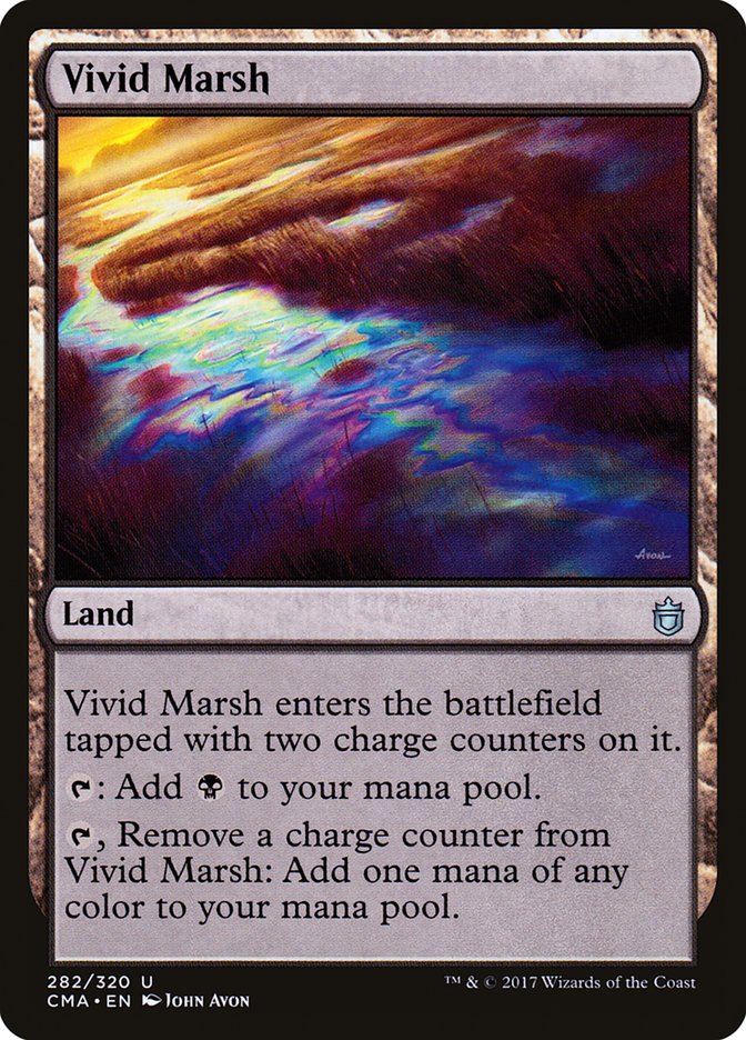 Vivid Marsh [Commander Anthology] MTG Single Magic: The Gathering | Red Claw Gaming