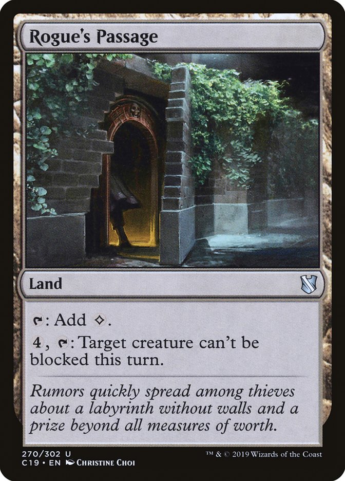 Rogue's Passage [Commander 2019] MTG Single Magic: The Gathering | Red Claw Gaming